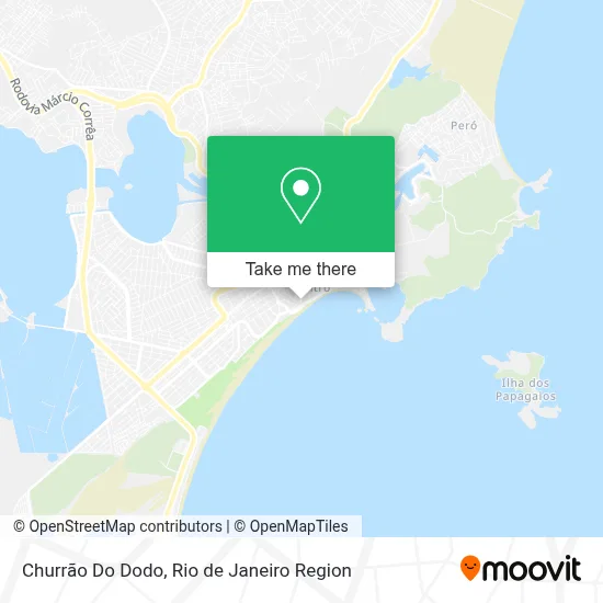 Churrão Do Dodo map