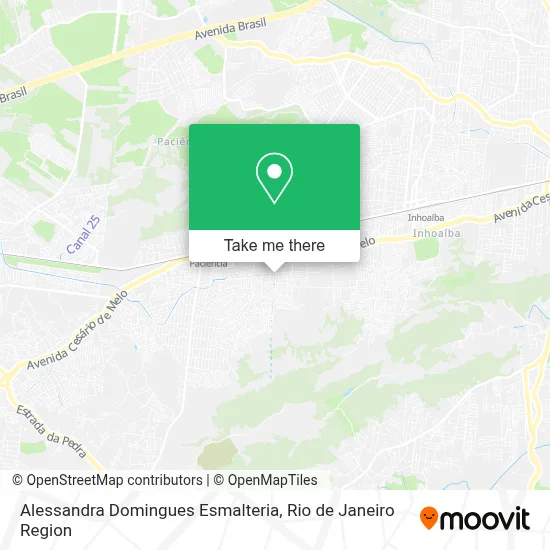 Alessandra Domingues Esmalteria map