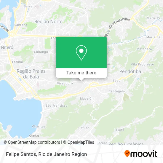 Felipe Santos map