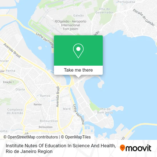 Institute Nutes Of Education In Science And Health map
