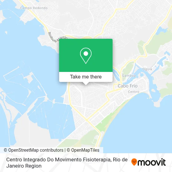 Centro Integrado Do Movimento Fisioterapia map