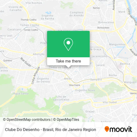 Clube Do Desenho - Brasil map