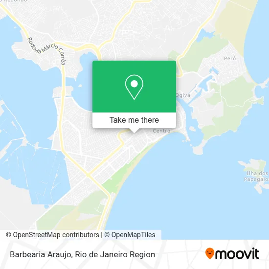 Barbearia Araujo map