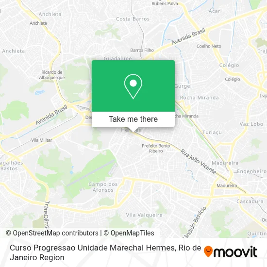 Curso Progressao Unidade Marechal Hermes map