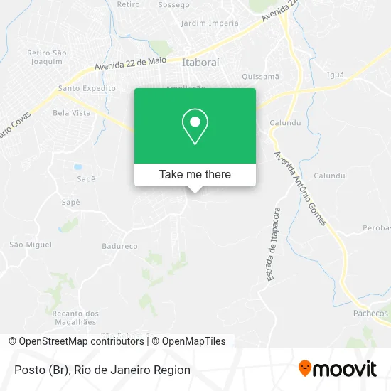 Posto (Br) map