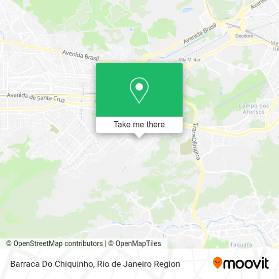 Barraca Do Chiquinho map