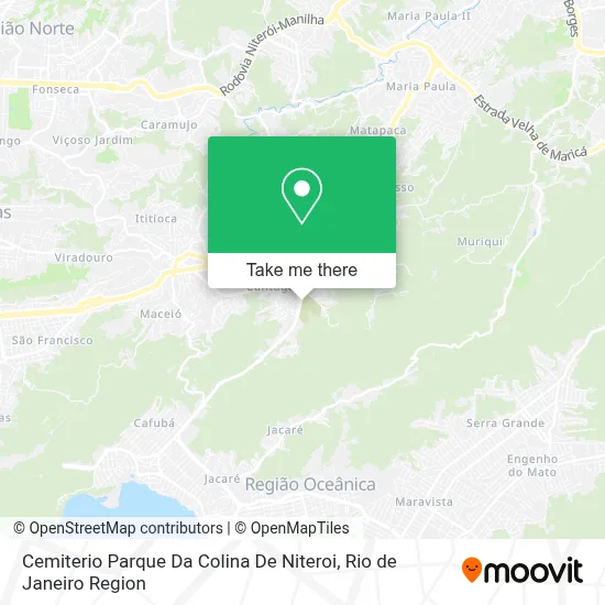 Cemiterio Parque Da Colina De Niteroi map