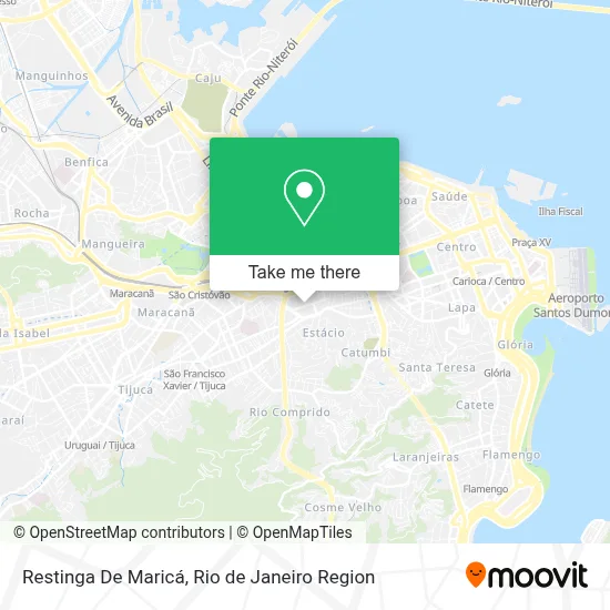 Restinga De Maricá map