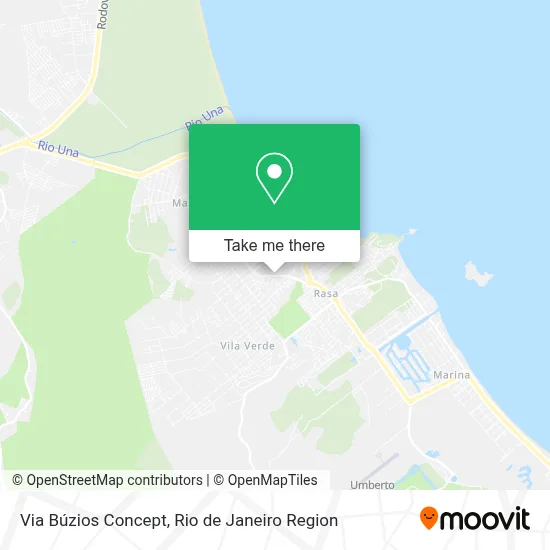 Via Búzios Concept map