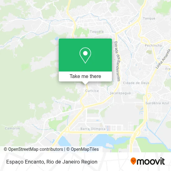 Espaço Encanto map