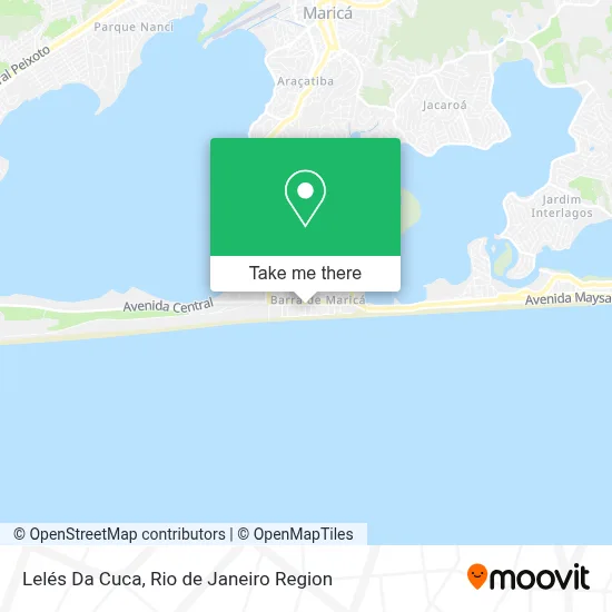 Lelés Da Cuca map