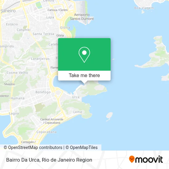 Bairro Da Urca map