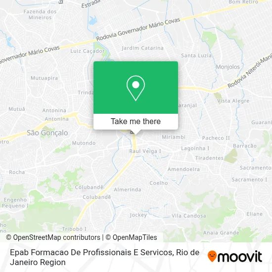Epab Formacao De Profissionais E Servicos map
