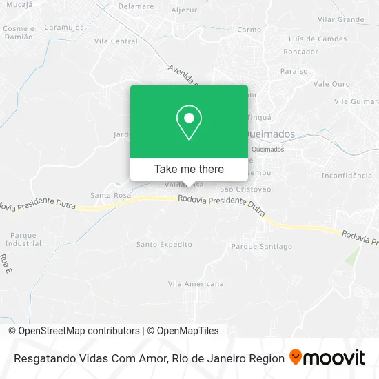 Resgatando Vidas Com Amor map