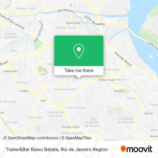 Trailer&Bar Baixo Batata map