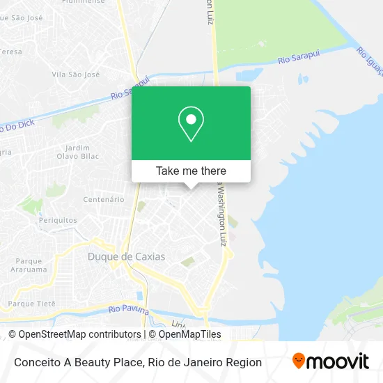Conceito A Beauty Place map