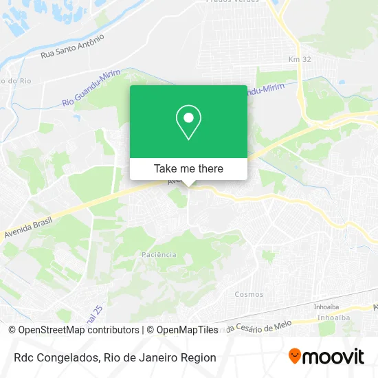 Rdc Congelados map