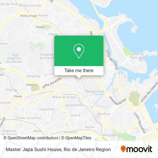 Master Japa Sushi House map
