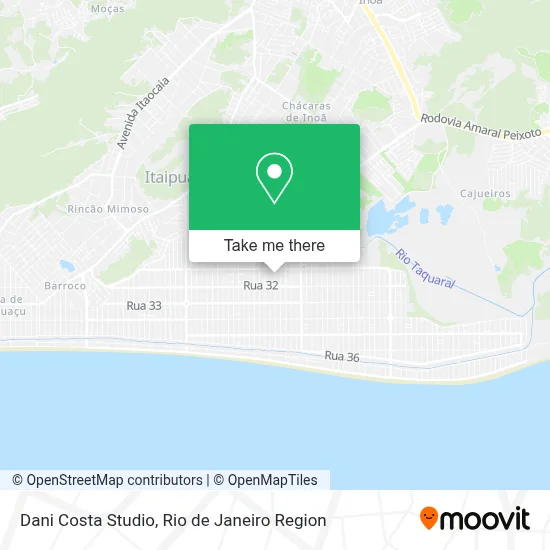Dani Costa Studio map
