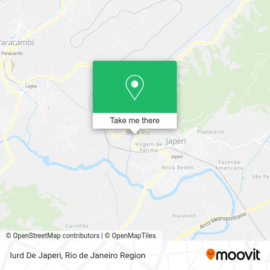 Iurd De Japeri map