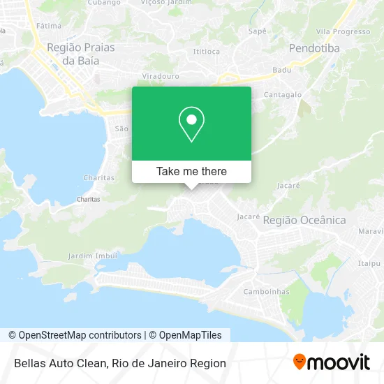 Bellas Auto Clean map