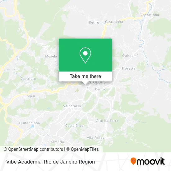 Vibe Academia map