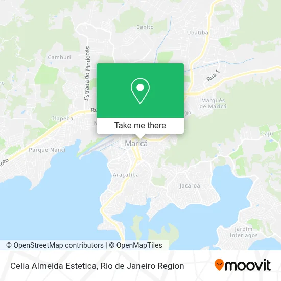 Celia Almeida Estetica map