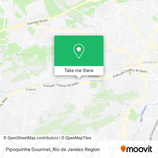 Pipoquinha Gourmet map