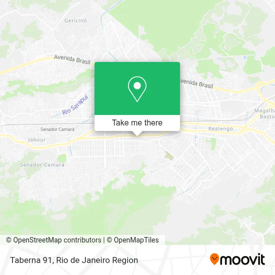 Taberna 91 map