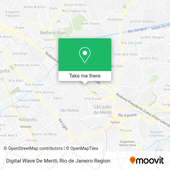 Digital Wave De Meriti map
