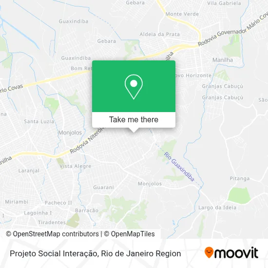 Projeto Social Interação map