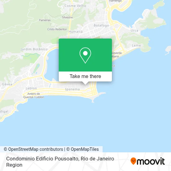 Condominio Edificio Pousoalto map