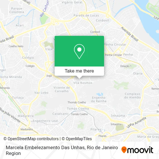 Marcela  Embelezamento Das Unhas map