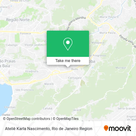 Ateliê Karla Nascimento map