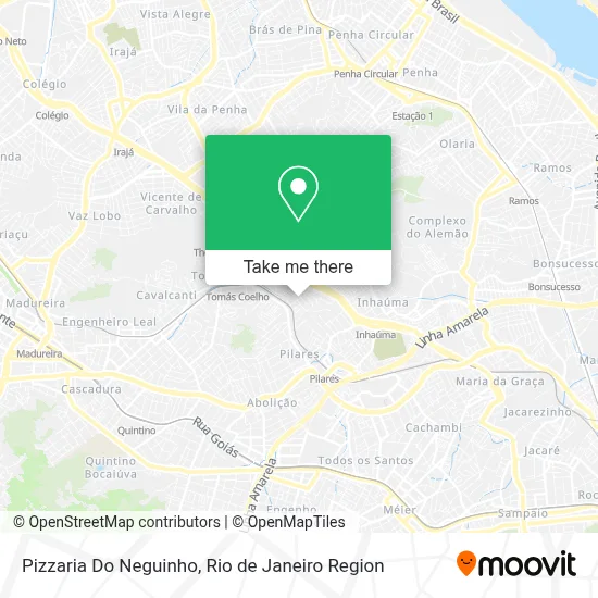 Pizzaria Do Neguinho map