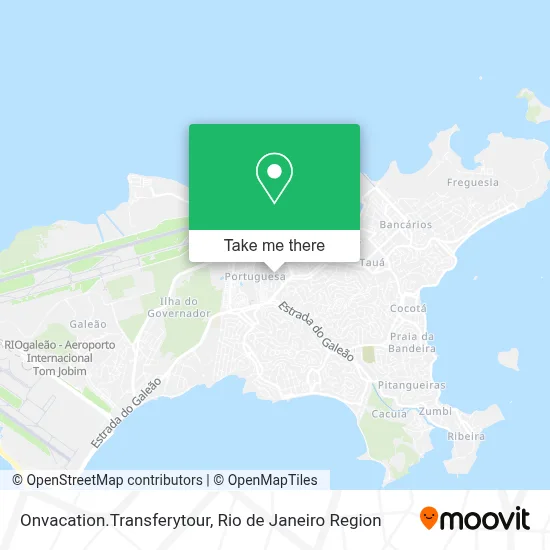 Onvacation.Transferytour map