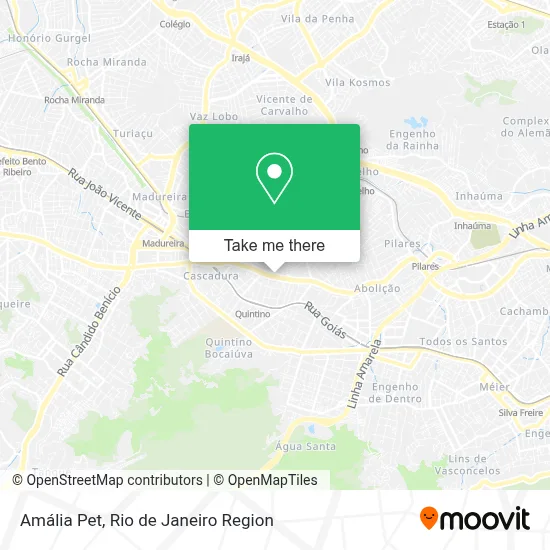 Amália Pet map