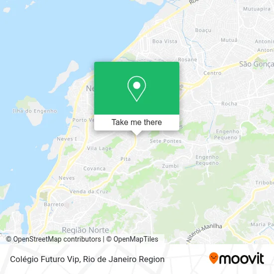 Colégio Futuro Vip map