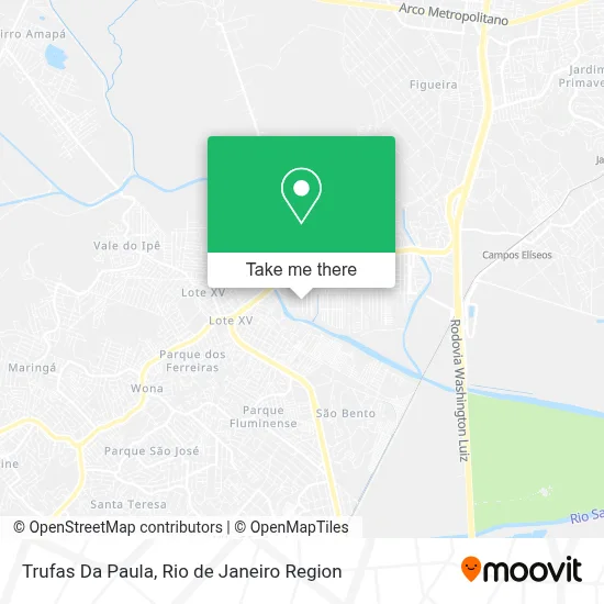 Trufas Da Paula map