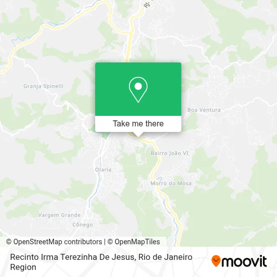Recinto Irma Terezinha De Jesus map