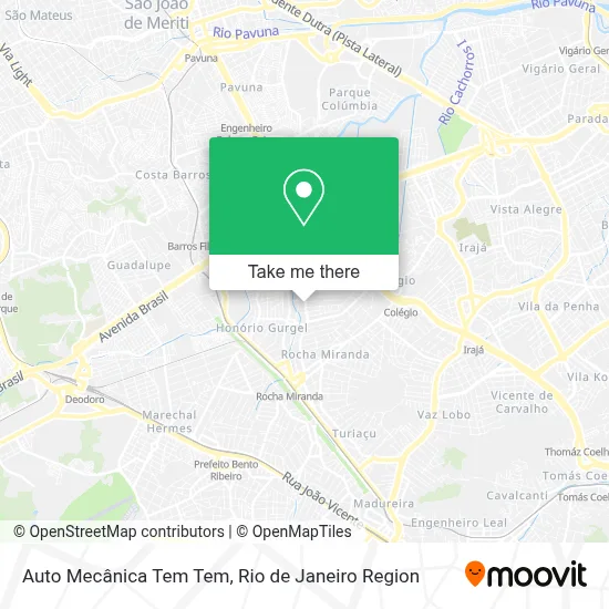 Auto Mecânica Tem Tem map