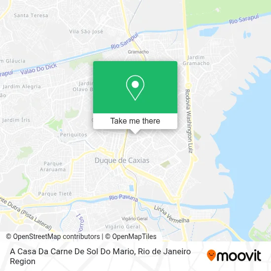A Casa Da Carne De Sol Do Mario map