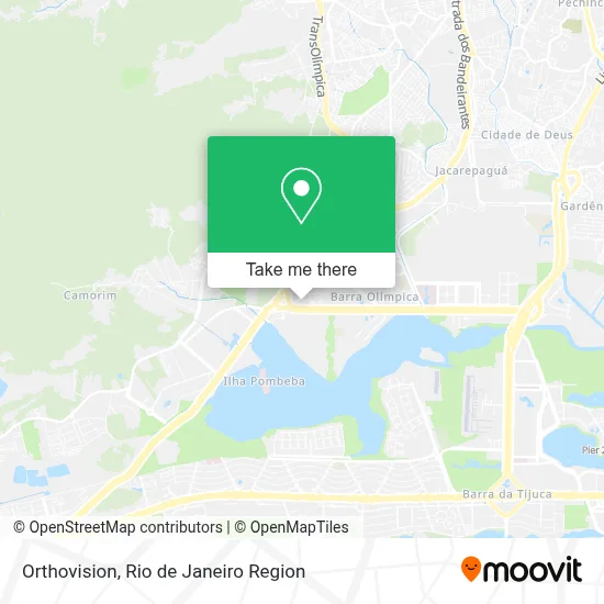 Orthovision map