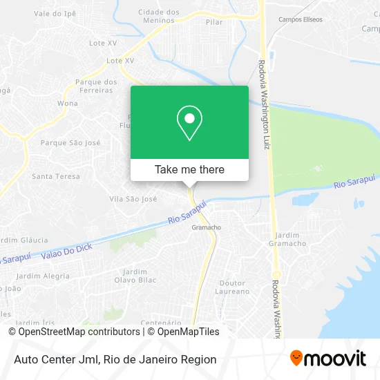 Auto Center Jml map