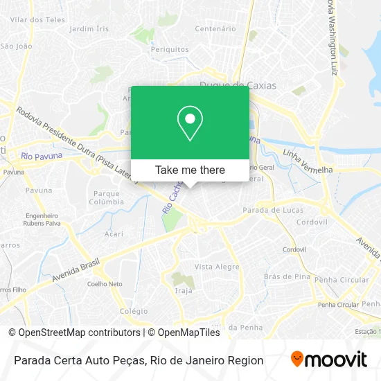 Parada Certa Auto Peças map