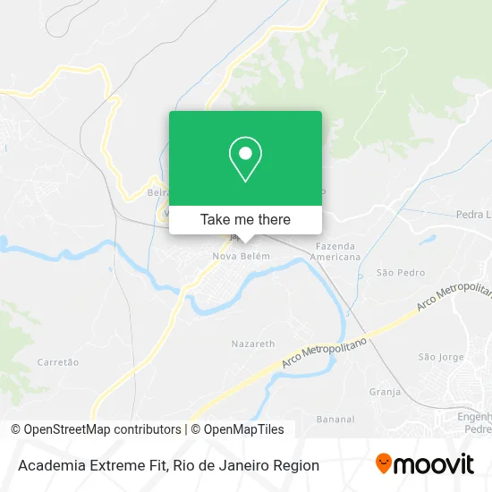 Academia Extreme Fit map