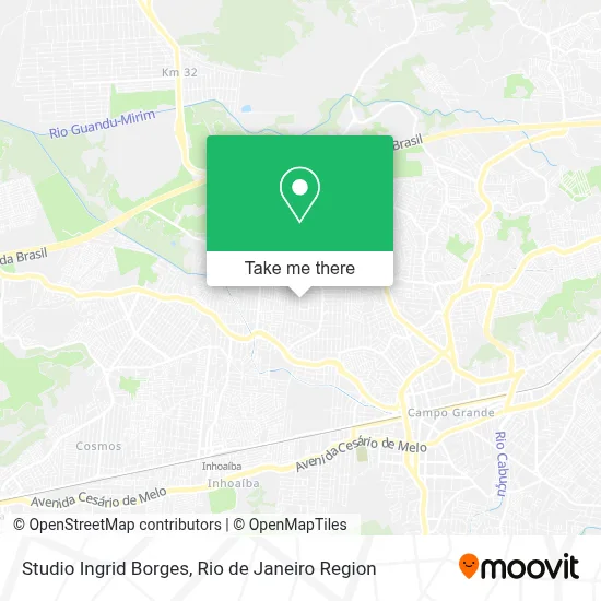 Studio Ingrid Borges map