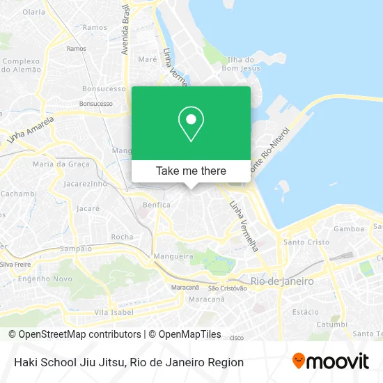 Haki School Jiu Jitsu map