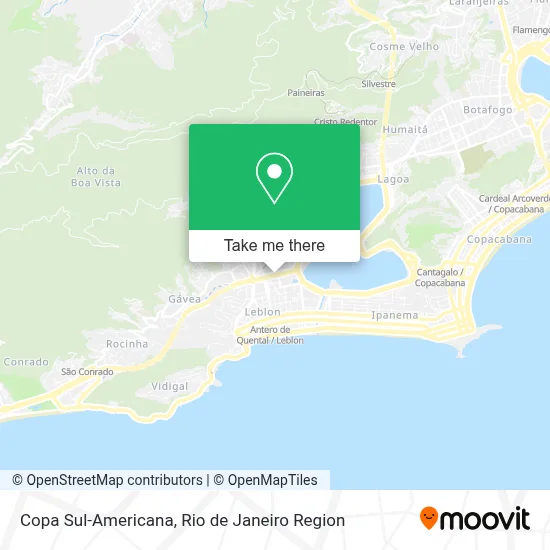 Copa Sul-Americana map