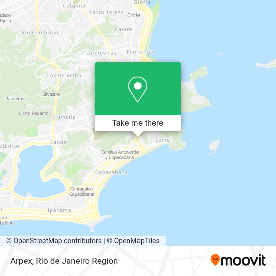 Arpex map